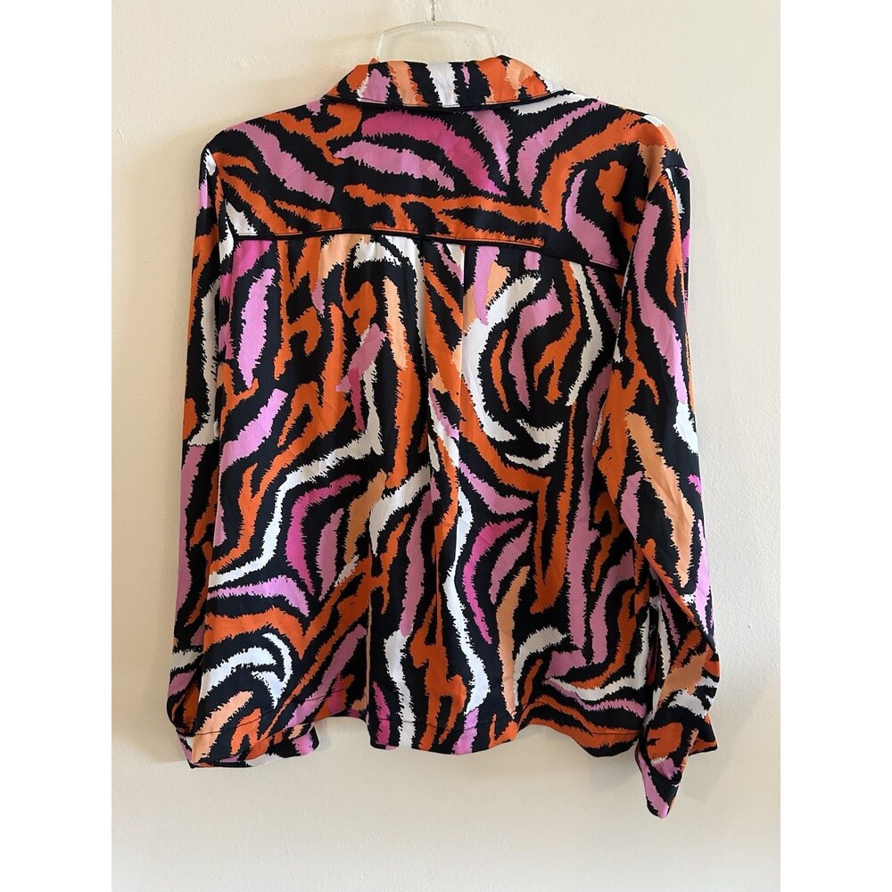 Diane von Furstenberg DVF for Target Zebra PJ Set Size Medium Top - Picture 2 of 7